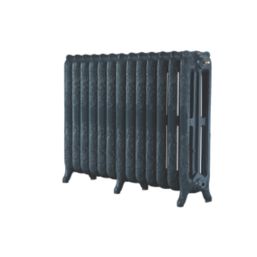 Arroll 760mm x 1074mm 6387BTU Anthracite Cast Iron 3 Column Radiator