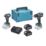 Makita DK0176G205 40V 2 x 2.5Ah Li-Ion XGT Brushless Cordless Twin Pack