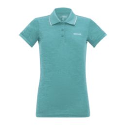 Regatta Remex II Womens Polo Shirt Ivy Moss Size 12