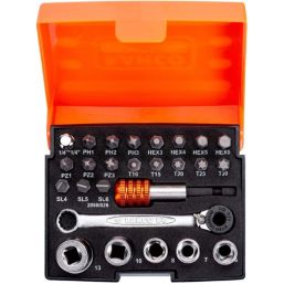 Bahco  1/4" Drive Socket Set 26 Pieces