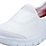 Skechers Sure Track Metal Free Womens Slip-On Non Safety Shoes White Size 4