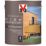 V33 2.5Ltr Light Oak Satin Water-Based Exterior Wood Stain