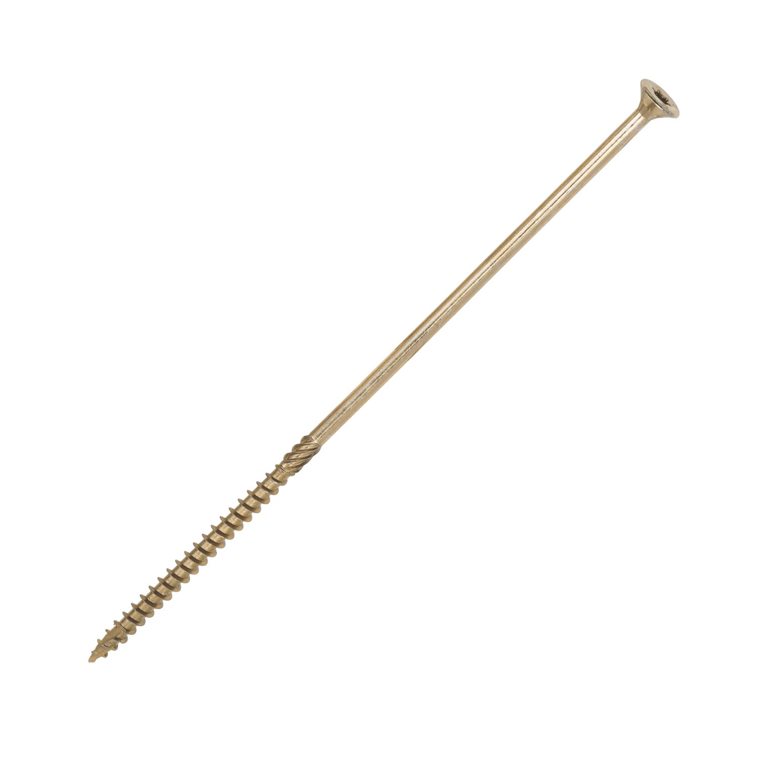 Timco C2 Clamp-Fix TX Double-Countersunk Multipurpose Clamping Screws 6mm x 200mm 100 Pack (117KG)