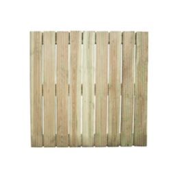 Forest Garden Decking Tiles 36mm x 900mm x 900mm 4 Pack