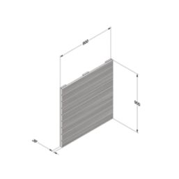 Forest Garden Decking Tiles 36mm x 900mm x 900mm 4 Pack