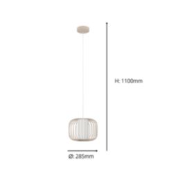 Eglo Terrarosa Pendant Light Sandy