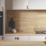 Wilsonart Natural Blocked Oak Matt Brown Wood Effect Laminate Worktop 3000mm x 620mm x 38mm