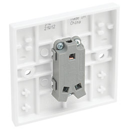 British General 900 Series 20A 16AX 1-Gang 2-Way Light Switch  White