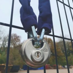 Squire DCL1 KA Stainless Steel Keyed Alike Water-Resistant  Disc Padlock 70mm