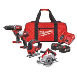 Batterie 18V 4.0Ah MILWAUKEE M18B4 Red Li-ion