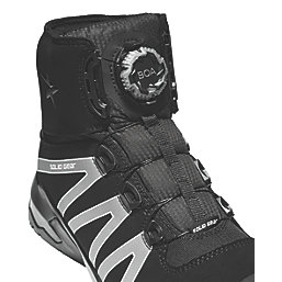 Solid Gear Onyx Metal Free  Boa Safety Boots Black Size 7