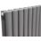 Towelrads Dorney 600mm x 592mm 1042BTU Anthracite Vertical Designer Radiator