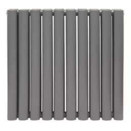 Towelrads Dorney 600mm x 592mm 1042BTU Anthracite Vertical Designer Radiator