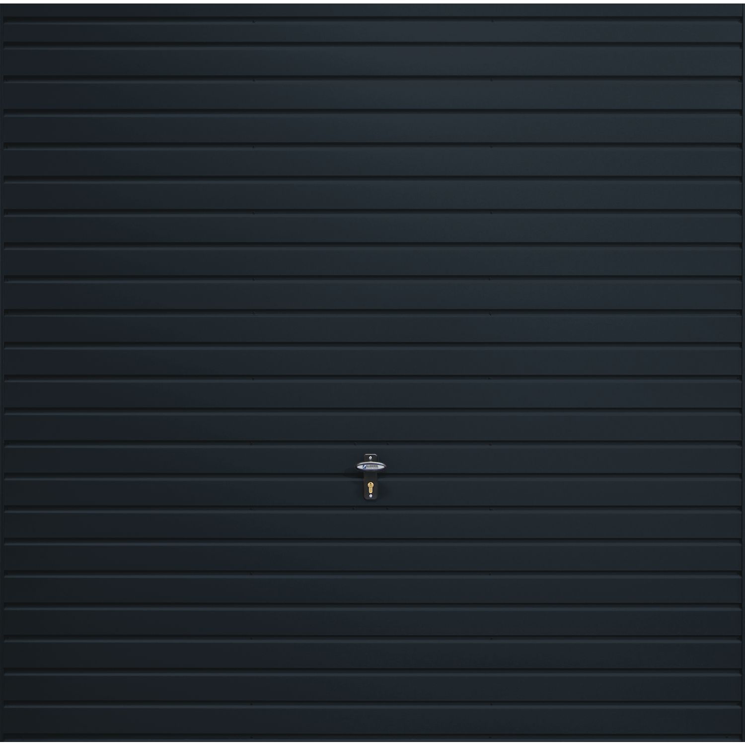 Gliderol Horizontal 8' x 7' Non-Insulated Framed Steel Up & Over Garage Door Anthracite Grey (117VP)