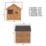 Mercia Snug 4' 6" x 4' (Nominal) Timber Playhouse
