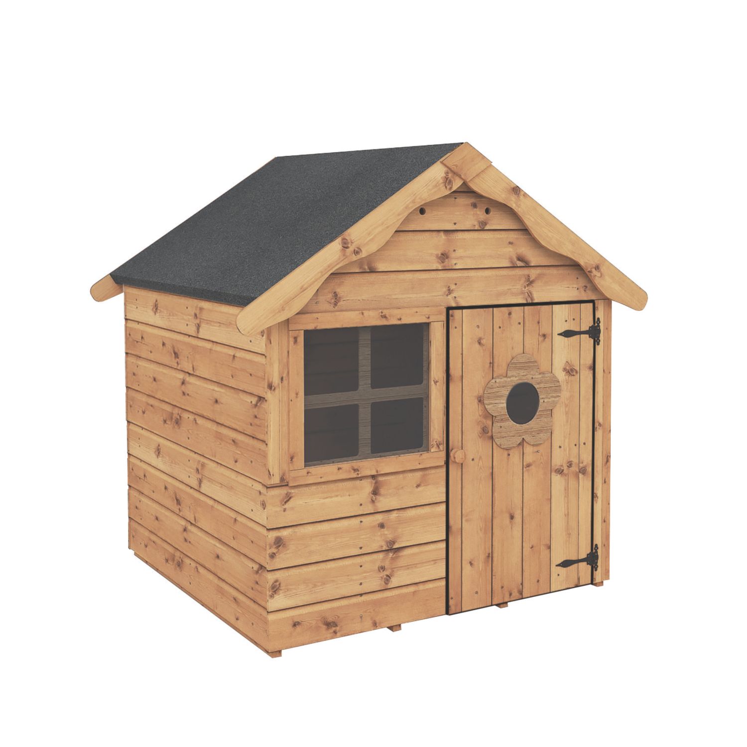 Mercia Snug 4' 6" x 4' (Nominal) Timber Playhouse (117YL)