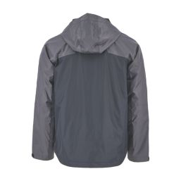 Site Orser Waterproof Jacket Grey / Black 2X Large Size 57" Chest