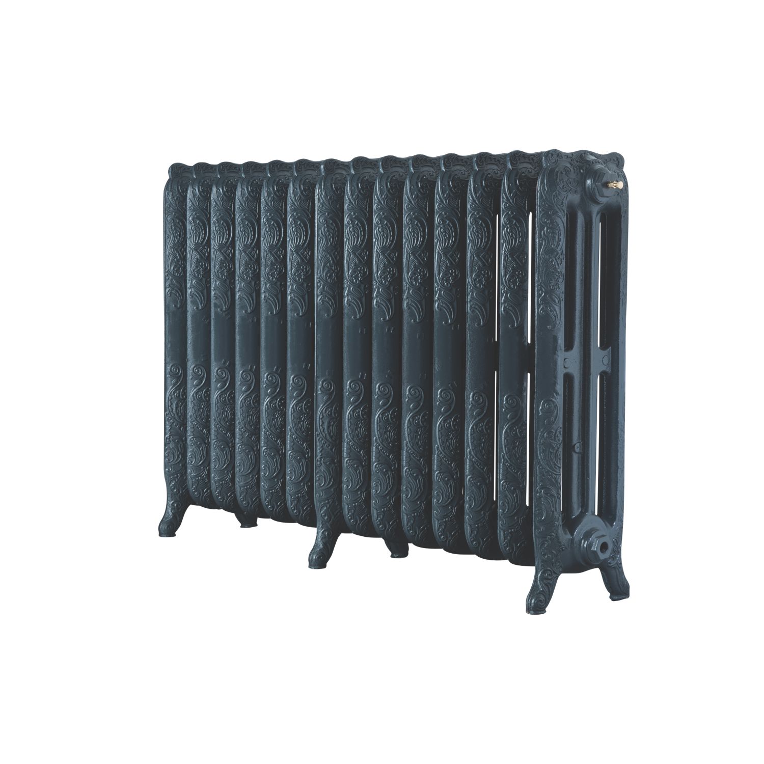 Arroll 760mm x 1154mm 6879BTU Anthracite Cast Iron 3 Column Radiator (1186P)