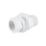 FloPlast Straight Tank Connectors White 21.5mm 5 Pack