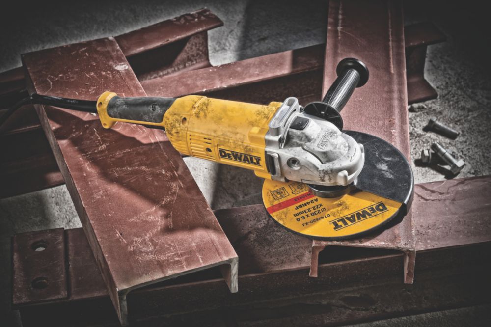 Dewalt 9 inch online battery grinder