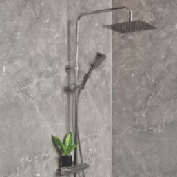 Fibo Signature Wet Wall Panelling Silk  Grey Marble 2400mm x 600mm x 10.2mm