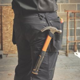 Site Varnik Stretch Work Trousers Black 34" W 30" L