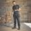 Site Varnik Stretch Work Trousers Black 34" W 30" L