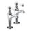 Bristan Renaissance High Neck Pillar Single Lever Taps Chrome-Plated 1 Pair