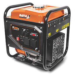 IMPAX IM3000IFG 2800W Open Frame Inverter Generator + 2.1A 1-Outlet Type A USB Charger 230V