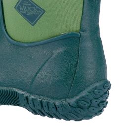 Muck Boots Muckster II Ankle Metal Free Womens Non Safety Wellies Green Size 4