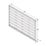 Forest Europa Single-Slatted  Fence Panels Natural Timber 6' x 4' Pack of 3