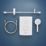Mira Sport MTF White/Chrome 9.8kW  Electric Shower