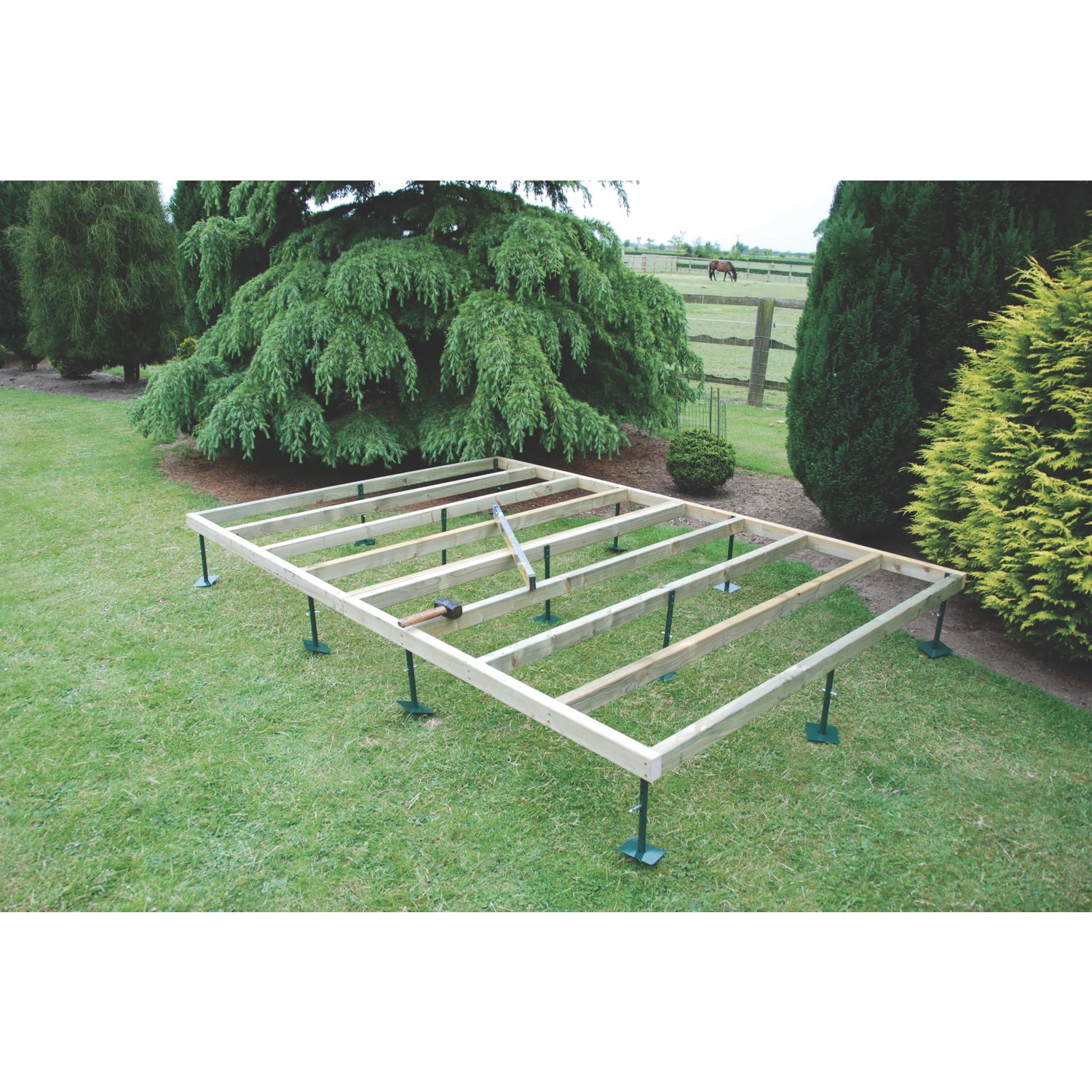 Shire 6' 6" x 10' Timber Shed Base (118TJ)