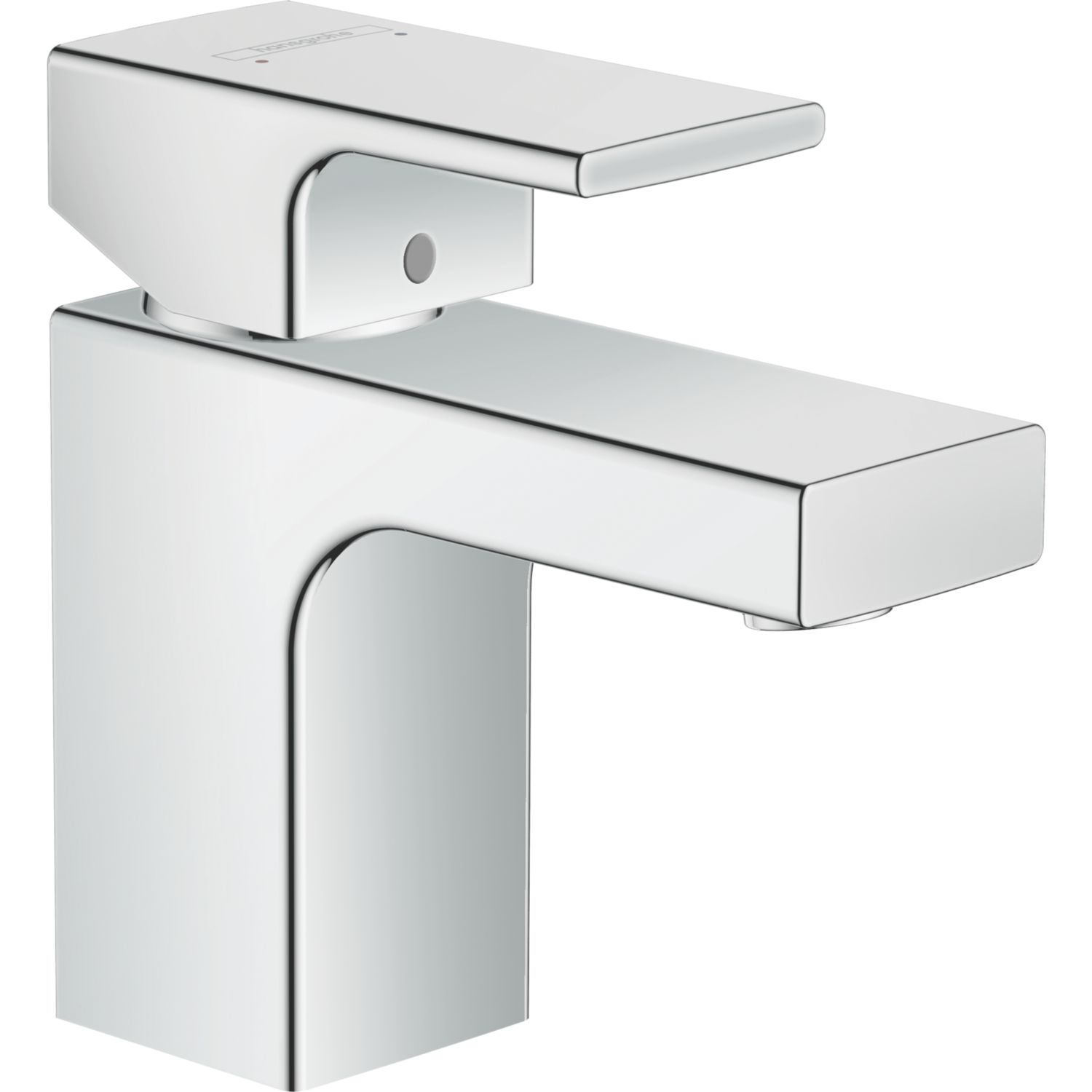 Hansgrohe Vernis Shape 70 Chrome 127mm Cloakroom Lever Mono Basin Mixer Tap (118VG)
