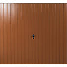 Gliderol Vertical 7' x 6' 6" Non-Insulated Frameless Steel Up & Over Garage Door Clay Brown