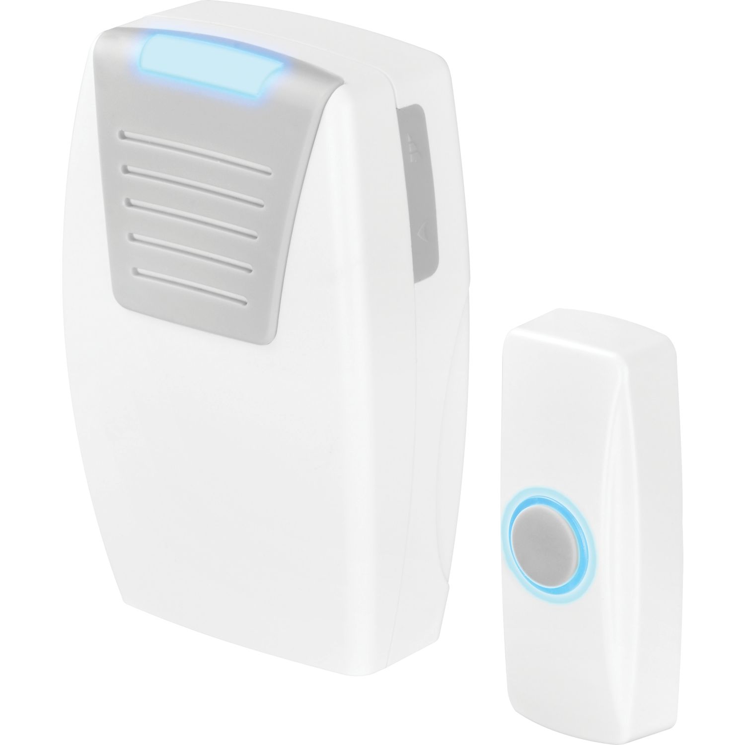 Masterplug Home Battery-Powered Wireless Door Chime Kit White (118XF)