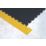 Ecotile ESD X-Joint Interlocking 7mm Floor Tile Corner Ramps Yellow 587mm x 90mm 2 Pack