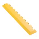 Ecotile ESD X-Joint Interlocking 7mm Floor Tile Corner Ramps Yellow 587mm x 90mm 2 Pack