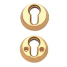 ERA  Euro Escutcheon (Pair) Brass 50mm