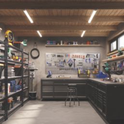 4lite Advantage Single 2ft LED IP20 Batten Light 16W 2000lm 220-240V