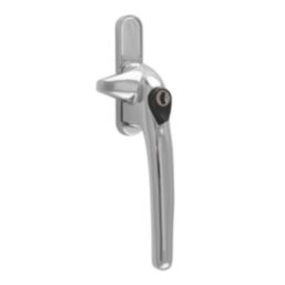 Smith & Locke  Right-Handed Cockspur Window Handle Polished Chrome
