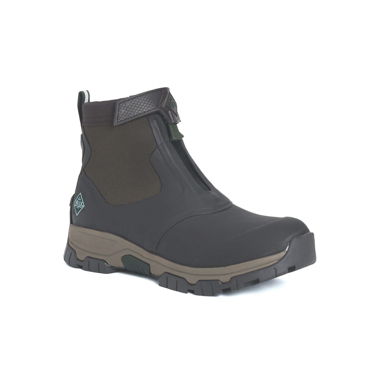 Muck Boots Size 7 Dark Brown Waterproof Slip-On Non Safety Work Boots (119CW)