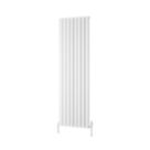 Reina Piatto Single 1800mm x 595mm 4582BTU White Vertical Designer Radiator