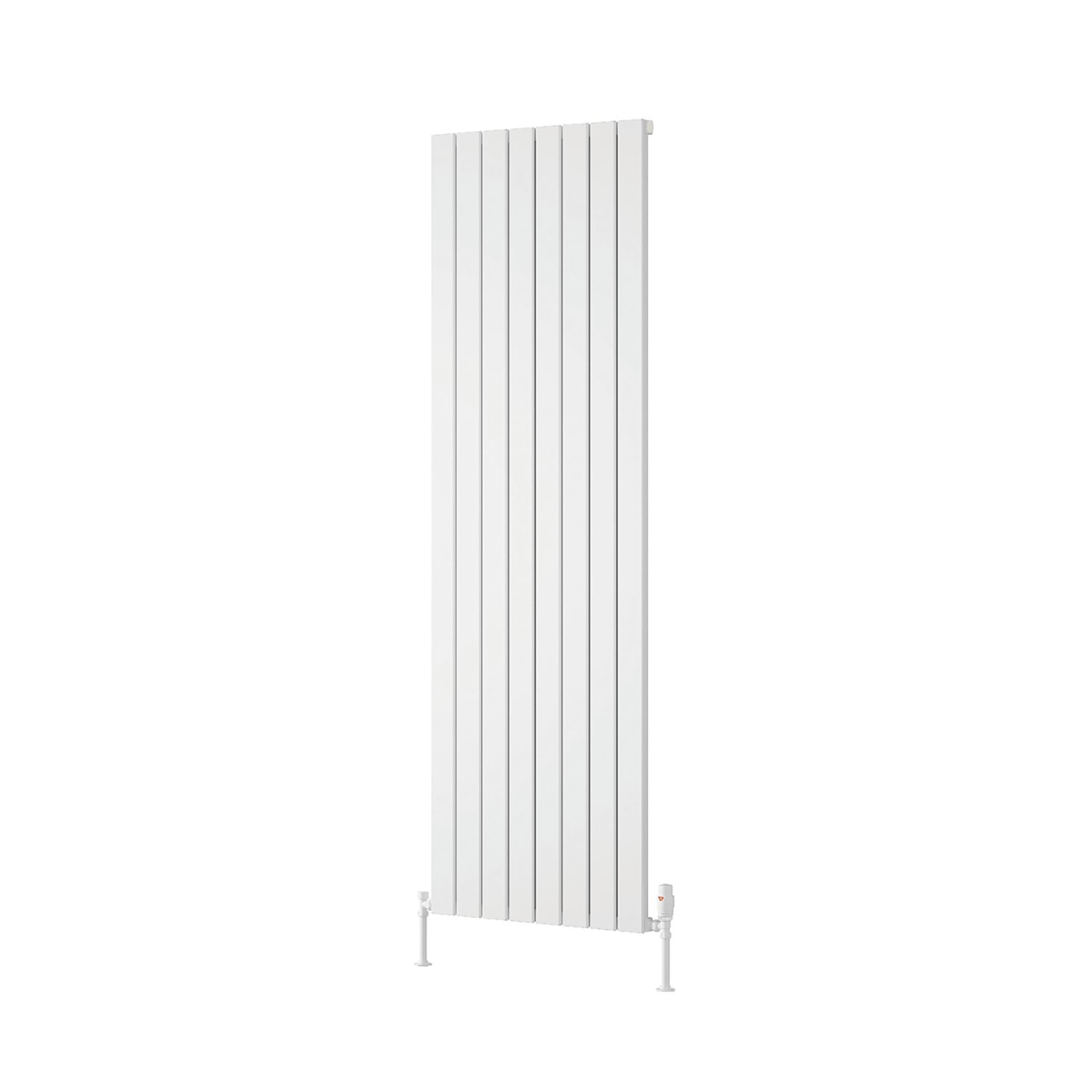 Reina Piatto Single 1800mm x 595mm 4582BTU White Vertical Designer Radiator (119EE)