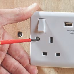 Easydrive  Slotted Raised Thread Forming Electrical Screws M3.5 x 40mm 50 Pack