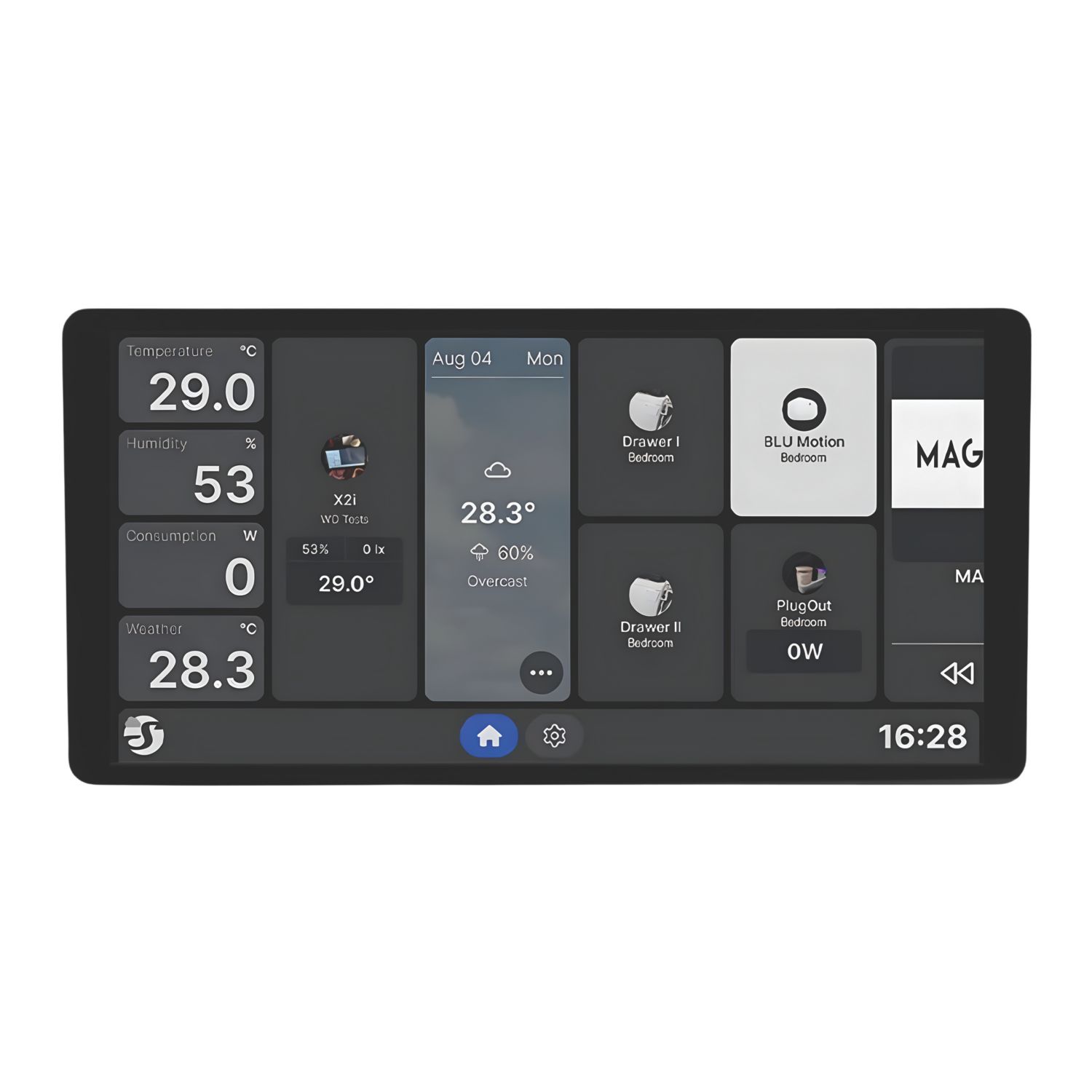 Shelly 6.95" X2i Touch Screen Wall Display (119EU)