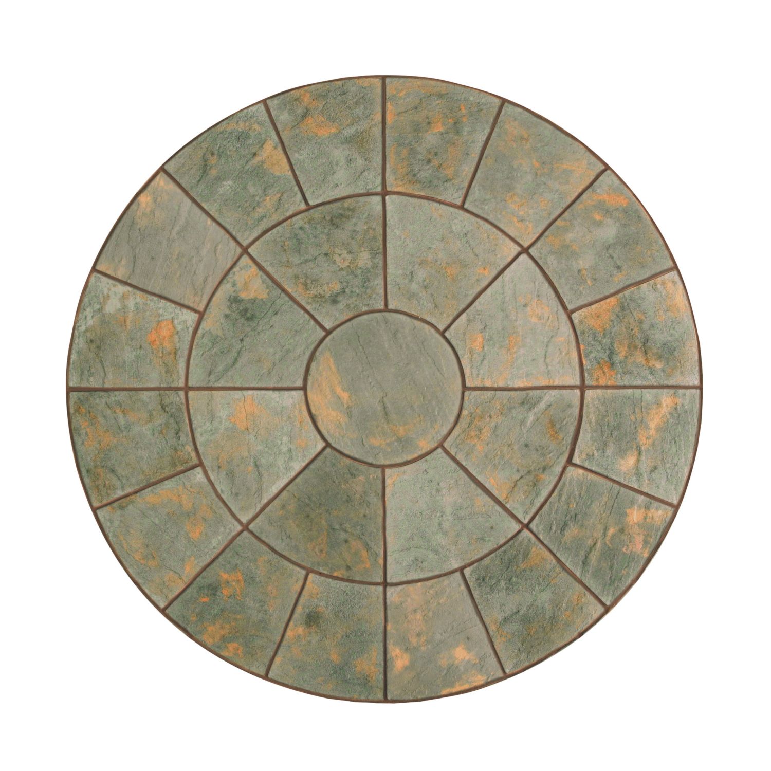 Kelkay Abbey Paving Circle Kit Antique 4.52m² 25 Pack (119FC)