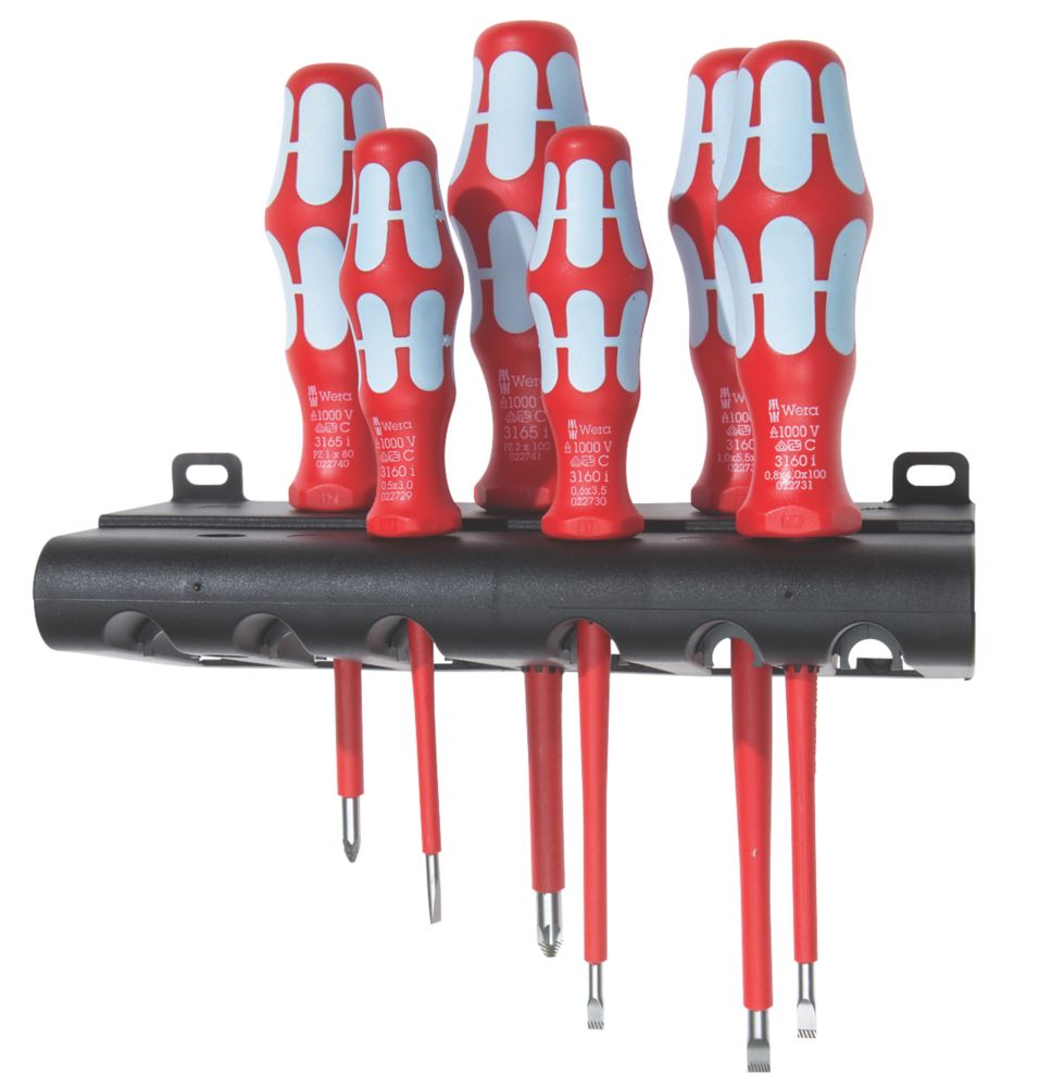 Wera insulated store screwdriver set