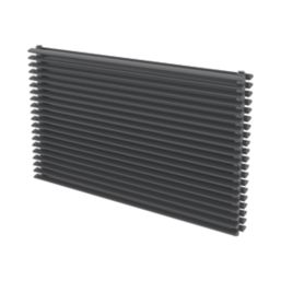 Ximax Aurora Duplex 600mm x 1000mm 4437BTU Anthracite Horizontal Designer Radiator