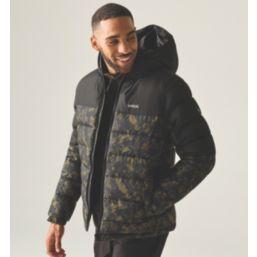 Regatta Aldthorn  Mens Jacket Black/Textured Print 2X Large 46-48" Chest